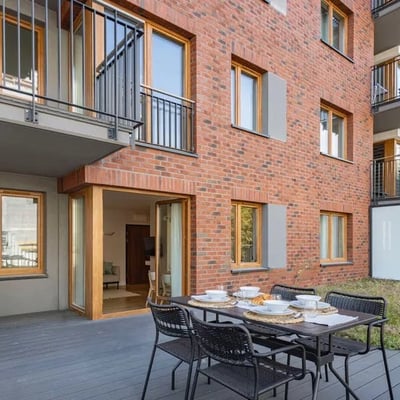 Vermietung einer neuen möblierten 3-Zimmer-Wohnung, 60 m², Krakau, Polen